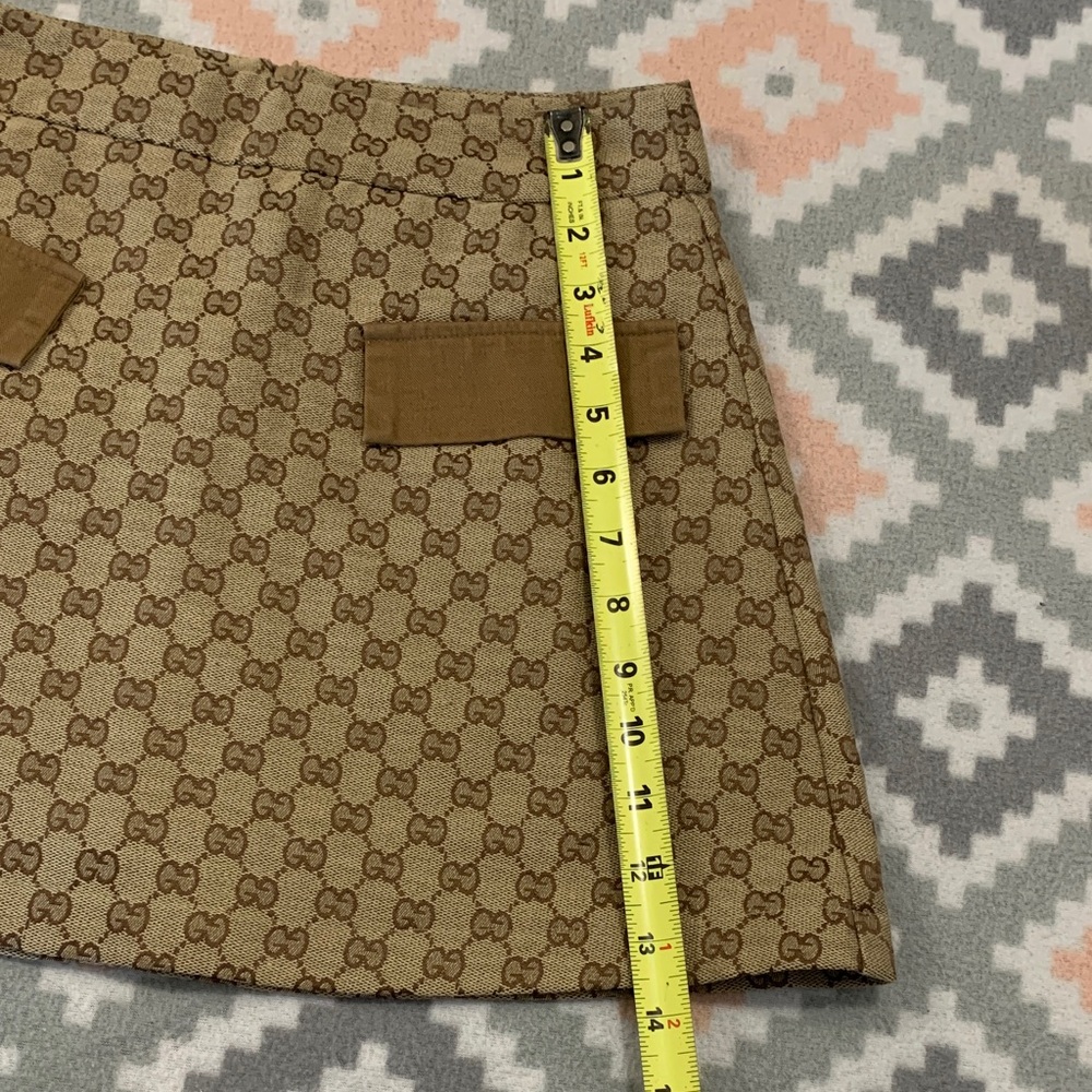 Designer Brown Skirt size s - Picture 6 of 8